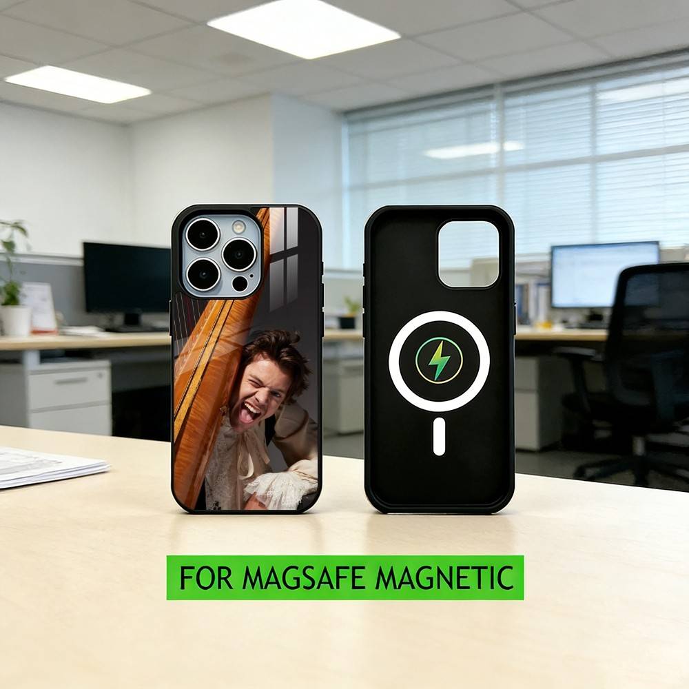 singer H-aRRy Music Styles  Phone Case For iPhone17,16,15,14,13,12,11 Plus,Pro Magnetic For Magsafe Wireless Charging