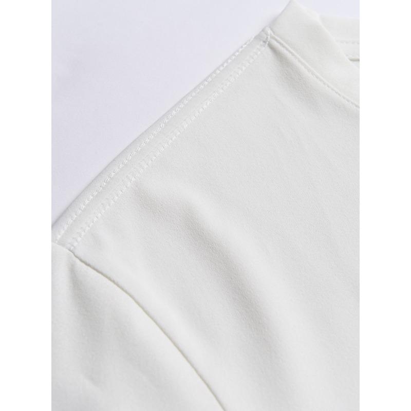 European sizes Bike-Themed T-Shirt with Bicycle Parts & Skull Print - Short Sleeve Casual Round Neck Summer Top