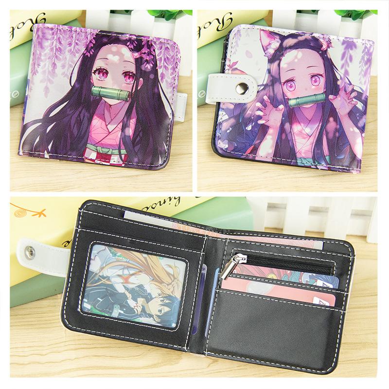 Japan cartoon comics Demon Slayer merchandise wallet anime student wallet0010