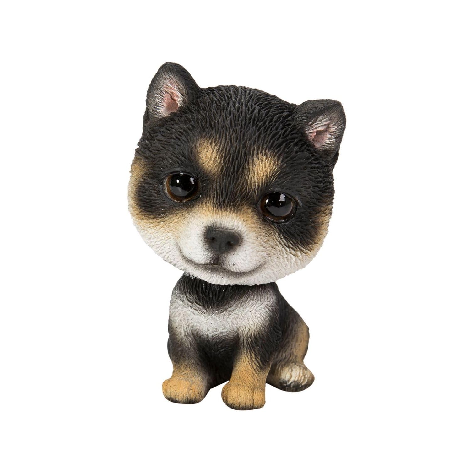 

Ubia Black Shiba Inu Shaking Head Figurine 4 x x Animal Garden 3.5 5.5cm, Figurine, Decor, Dog, H22213-1