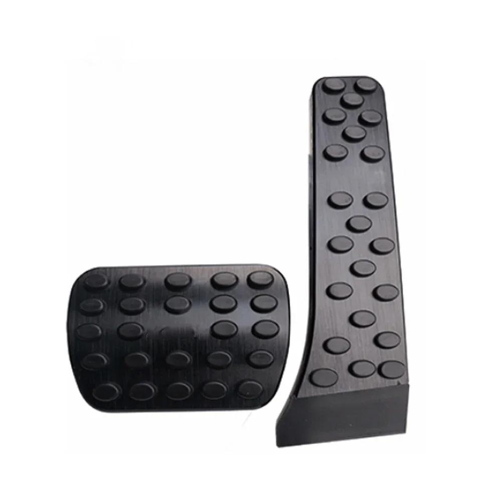 For BRABUS Accelerator Cover Black BRABUS Pedal Cover Pad 2pcs BRABUS Braking Pedal Non Slip Cover For Mercedes G800 W463 W212