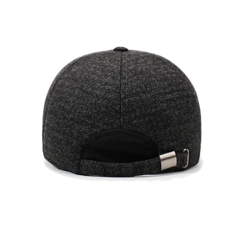 Men's Winter Middle-Aged and Elderly Father Warm Baseball Cap Old Man Grandfather Autumn Ear Protection Cotton Cap