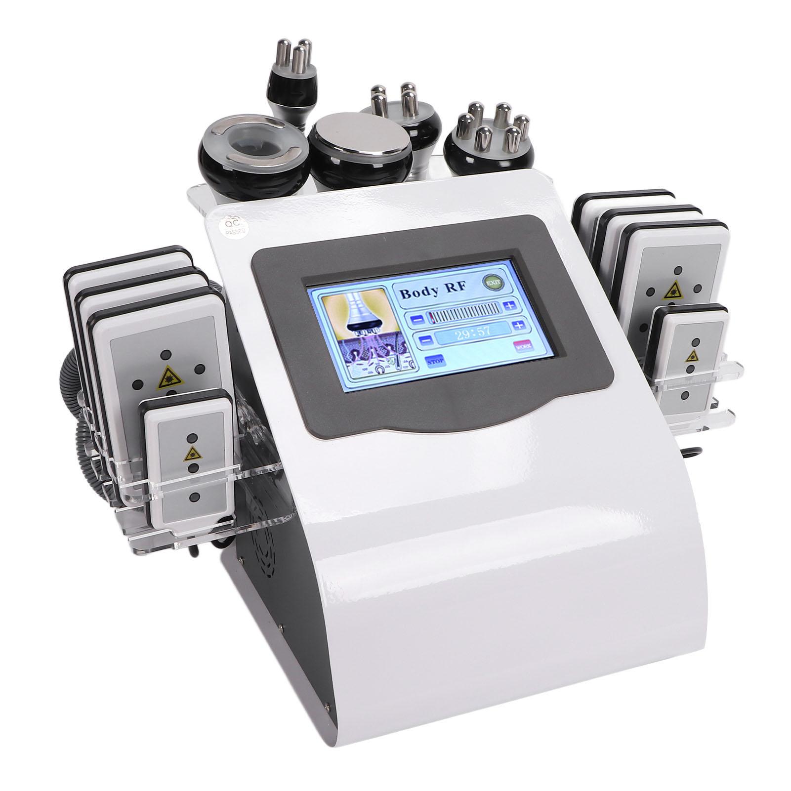 

Аппарат для сжигания жира 40 кГц, потеря веса, коррекция фигуры, похудение, радиочастотное отрицательное давление, косметическое оборудование ‑ EU Plug