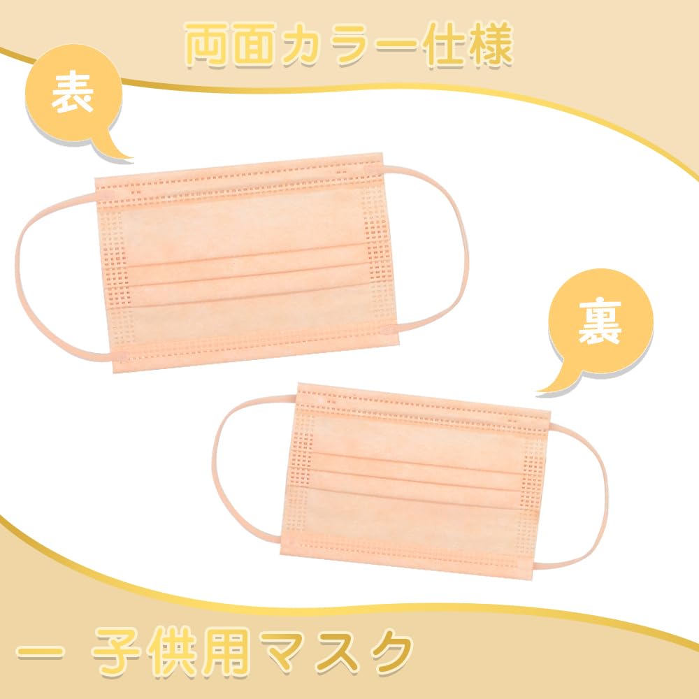 Sisibella Nonwoven Pollen Nonwoven Fabric Color Masks for Women and Regular Baby Pink Masks, 51-Count, Protection, Small, Disposable, Masks, Stylish,