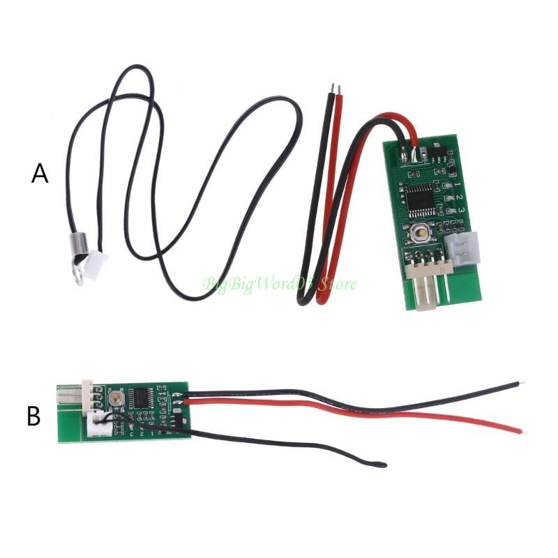 24TE Computer for Case Fan Speed Controller 12V 4-wire Fan Temperature Control Module