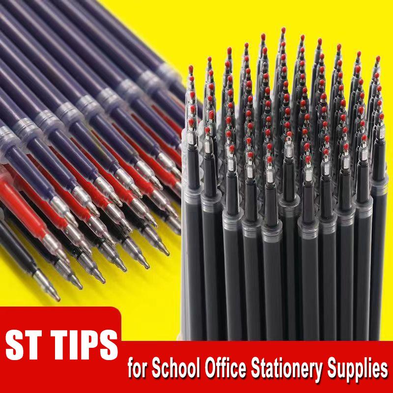 Press Pen Gel Pen 0,5 mm Rot Blau Schwarz Nachfüllung Nadelspitze Signature Pen Scrapbook Schule Büro Schreibwaren