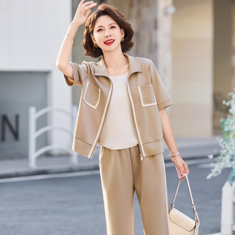 Women's Loose Short-Sleeve T-Shirt & Casual Set