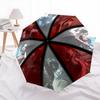 1pc Resident Evil Theme Automatic Folding Umbrella - 3 Folding Design, Vivid Cartoon Pattern, Suitable for Outdoor Activities, A Gift for Fans In
