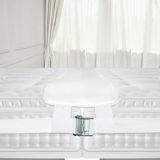 Mattress Connectors Easy Setup Protects Mattress Balances Weight Distribution Comfortable Bed Seam Plugs for Twin Beds