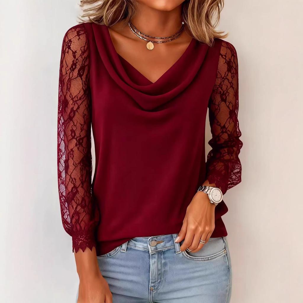 Women's Fashion Casual Summer Spring Long Sleeve Blouses