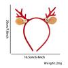 Christmas Party Charming Headband With Adorable Antlers And Design Fun