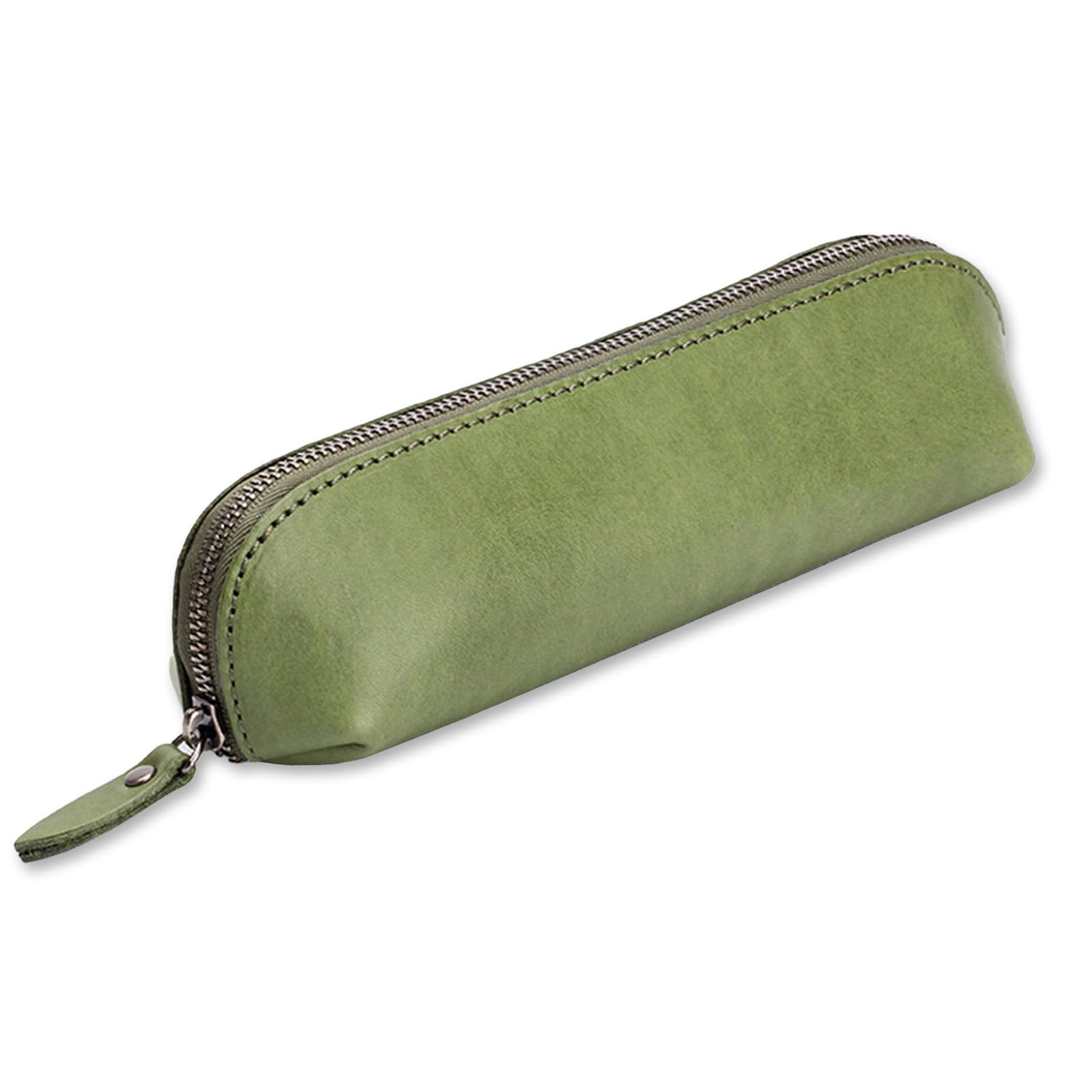 

sumo56 Больше Ручка Под наблюдением Кожаная Большая Треугольная Ручка, Разработанная Кожаными Мастерами Чехол, Сомелье, Растительного Дубового Дубителя, Чехол, (зеленый)