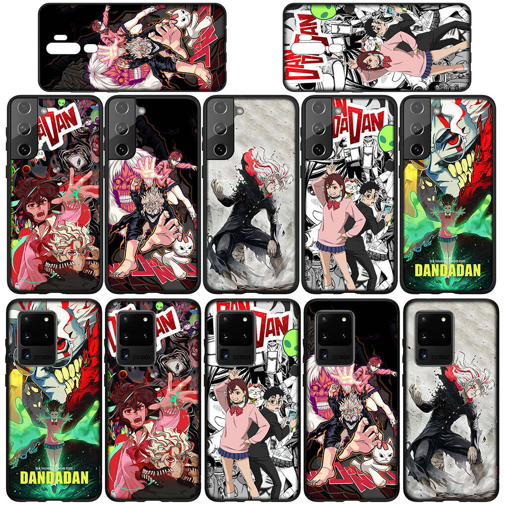 Phone Case for Samsung Galaxy S25 S23 S22 S24 Ultra FE A05 A06 A15 A16 A36 A37 A35 A54 A55 A56 A57 A25 A26 A53 DAN DA DAN Ayase Momo Okarun Dandadan