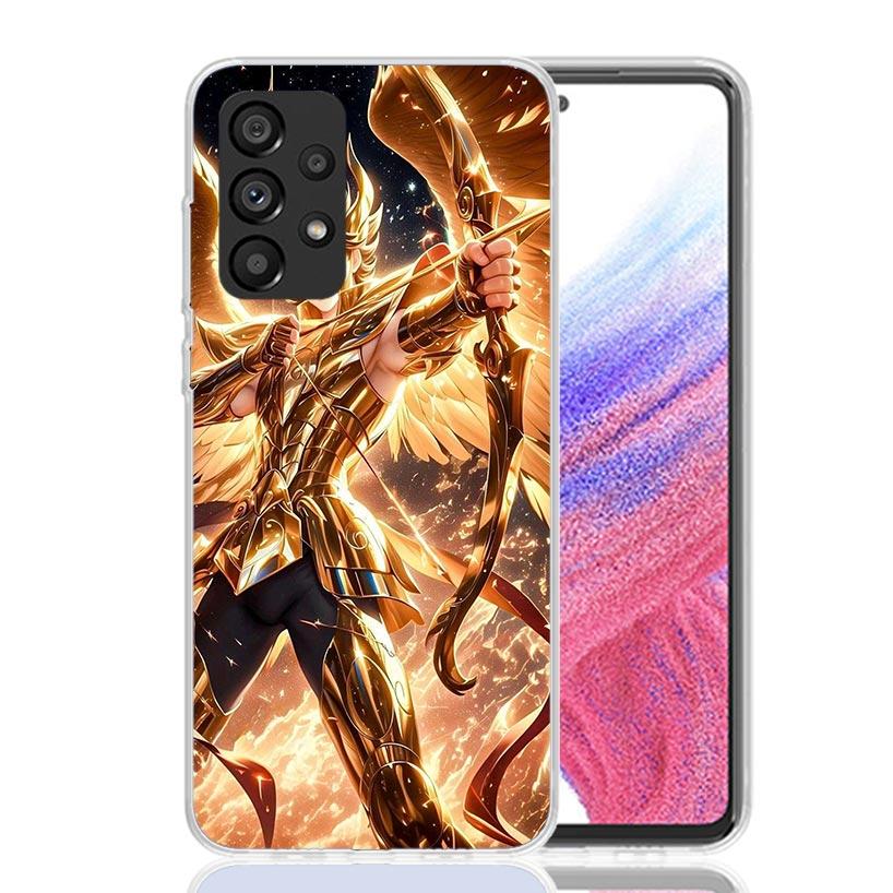 Saint Seiya Cool Phone Case For Samsung Galaxy A17 A16 A14 A15 A13 A57 A56 A54 A55 A53 A37 A36 A34 A35 A33 A26 A24 A25 A23 Galax