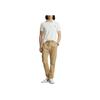 Polo Ralph Lauren SS24 Tiger Letter Pattern Pullover Short Sleeve Polo Shirt Unisex Polo Shirts White WMPOKNINCU20288-100
