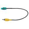 Male for RCA For Mercedes Comand Reverse Camera Retention Cable Radio Adaptor