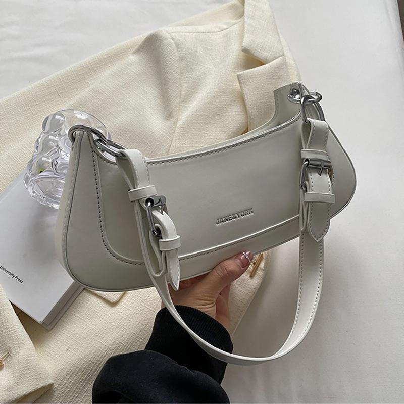 Genți de ultimă generație pentru femei 2024 stil nou, la modă și versatil, design de nișă, geantă mică cu un singur umăr, textură, geantă la modă pentru subsuoară