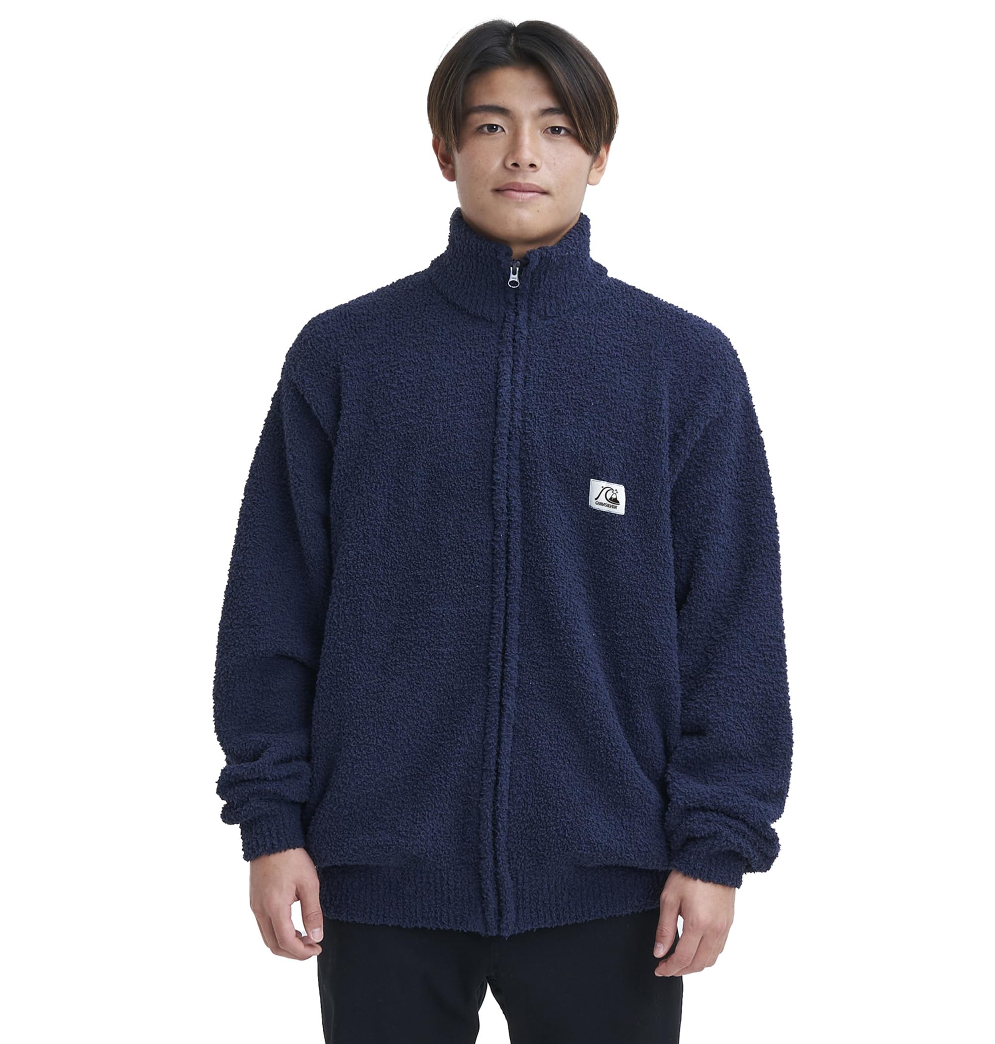 

Quiksilver Men s Mall Knit Stand Zip Hoodie (QZP234062) - NVY