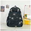 New high-value, fresh and sweet candy-colored bow backpack, lightweight backpack for junior high school students