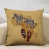 Ethnic Tribe Decorative Throw Pillow Case African Pattern Cushion Cover Home Sofa Decor Pillowcase Universal in All Seasons