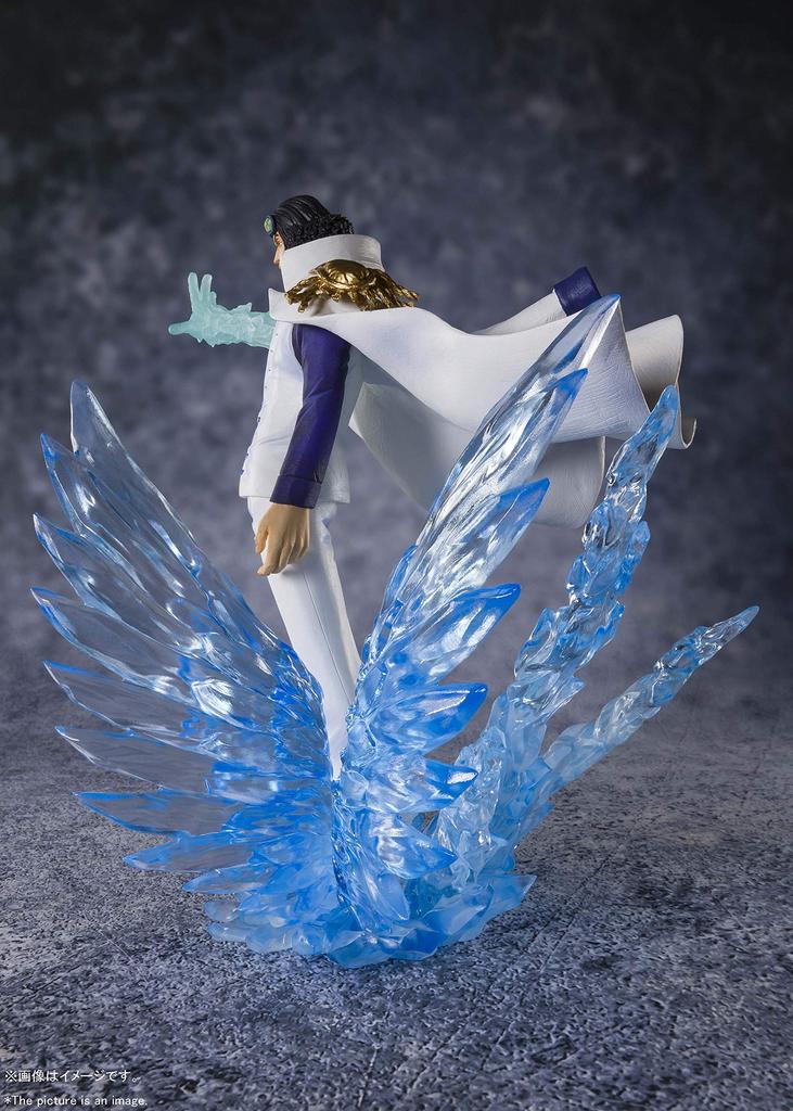 TAMASHII NATIONS Figuarts ZERO ONE PIECE Great Kuzan Aokiji Approximately 200mm PVC ABS Painted Complete Figure "Three Generals" - - &