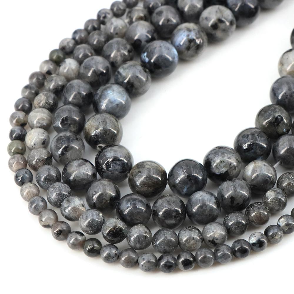 Natural Stone Beads Blue Tiger Eye Crystal Amethyst Rose Quartz Gemstone Bead for Jewelry Making Bracelet Necklace 4/6/8/10MM