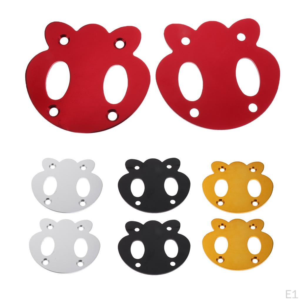 2 Pieces Skateboard Longboard Riser Pads