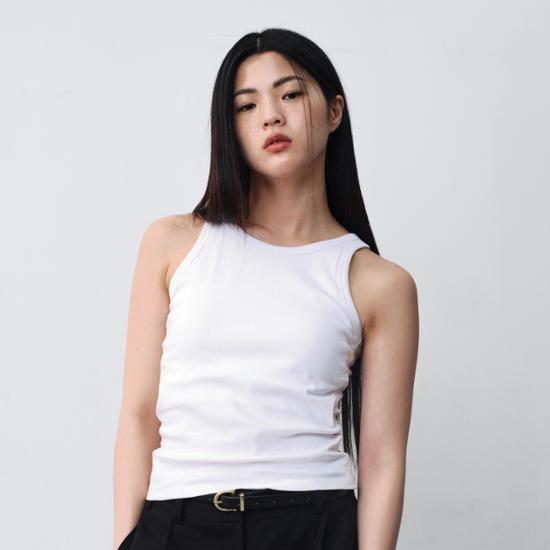 Remove No Bra Wear Easy Bra Sleeveless (Blue/Black/White/Lemon/Oatmeal/Pink)