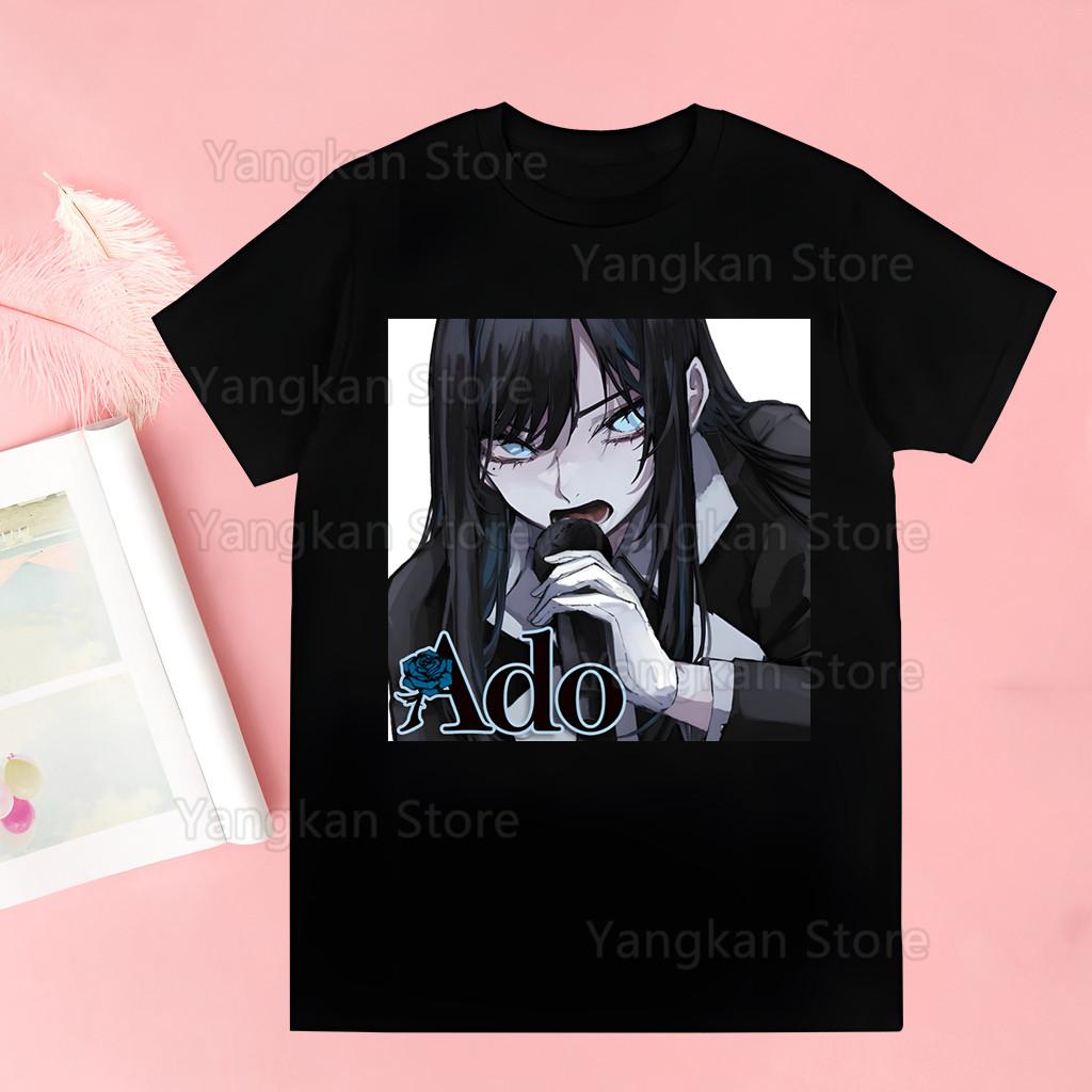 Ado WELTTournee T-Shirt Damen Kurzarm Rundhals T-Shirt Weißes T-Shirt Damen Grafik-T-Shirts Unisex Oberteile T-Shirt