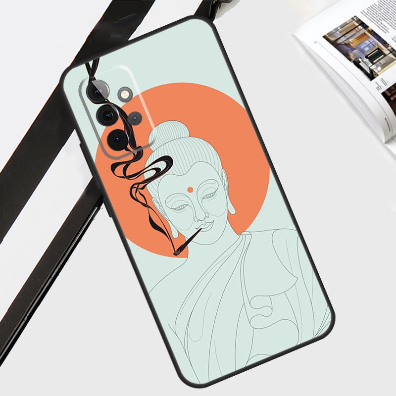Mandala Buddha Case For Samsung Galaxy A54 A34 A14 A56 A36 A26 A16 A06 A12 A22 A32 A52 A13 A53 A15 A35 A55