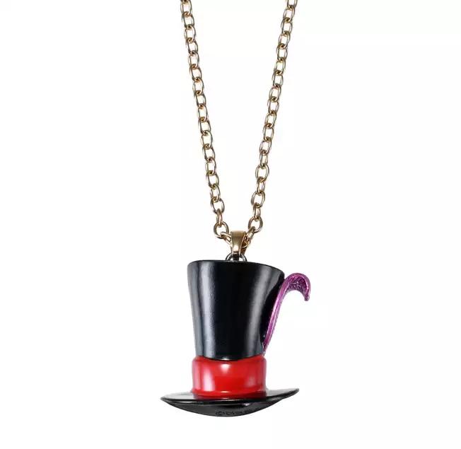 Disney Facilier Necklace Top Hat DISNEY VILLAINS Japan NEW