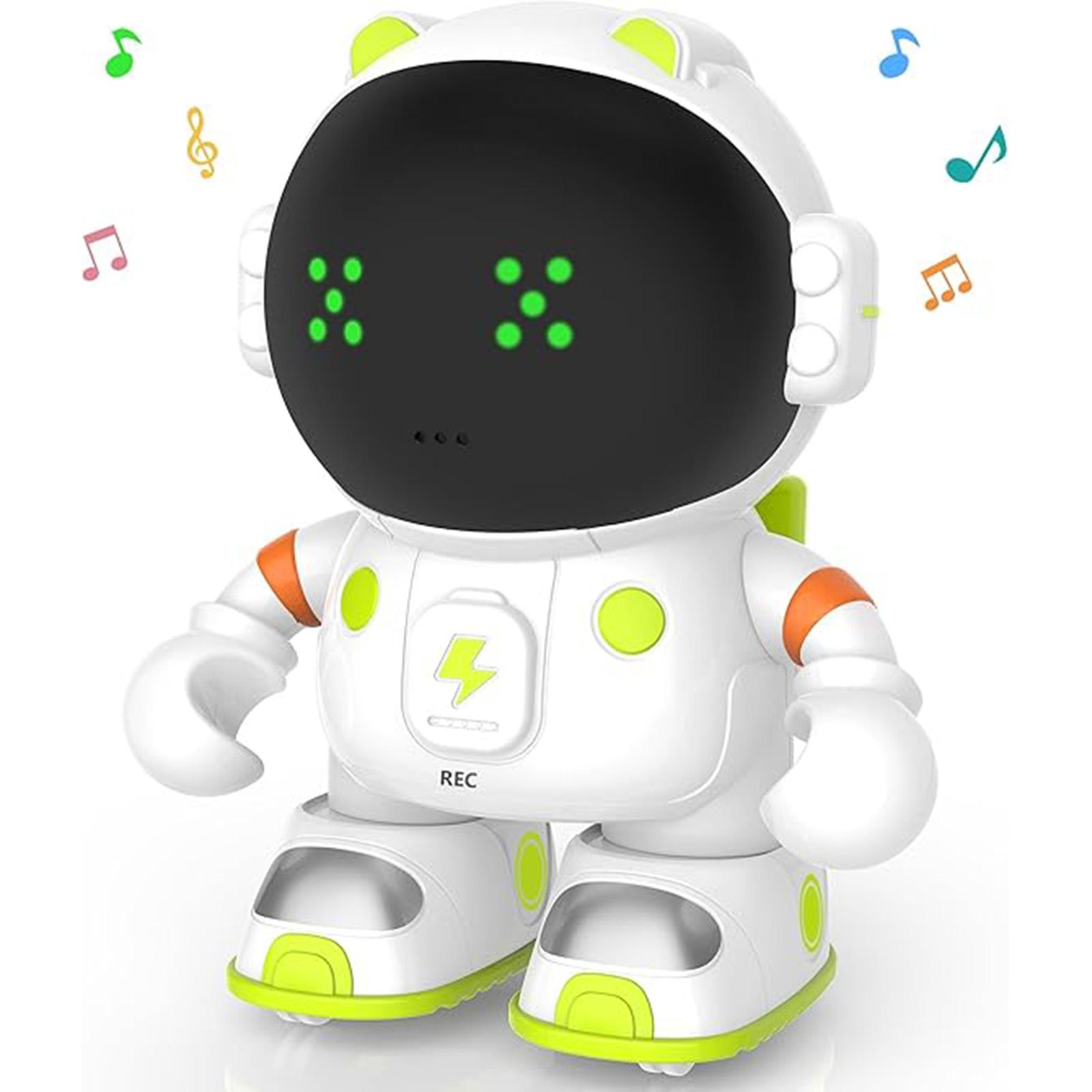 

AT100 Умный Робот Игрушка Интерактивная Игрушка Астронавт с Голосовым Управлением с Сенсорным Управлением/Функцией Записи для Детей Type A