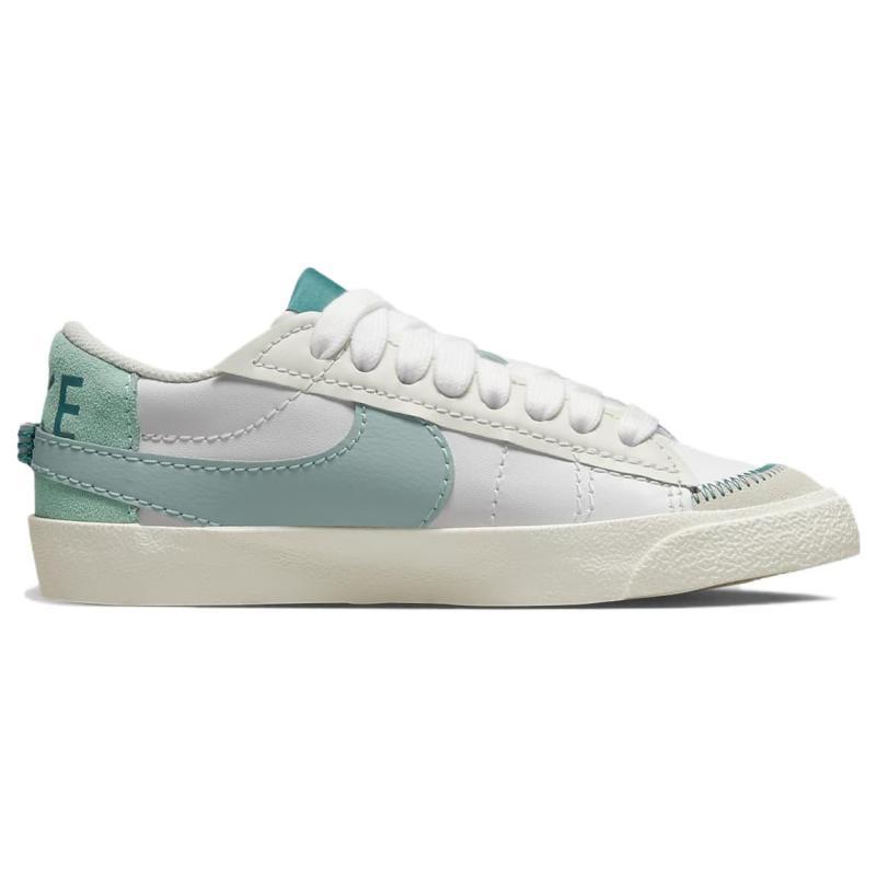 Nike Blazer Low '77 Jumbo 'White Teal' Women's Sneakers Skateboard Shoes DQ1470-106