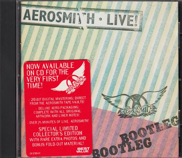 

CD AEROSMITH - Live Bootleg CK57365 Columbia 1993 US Rock Used