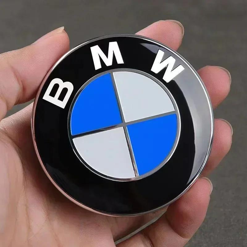 Neues 4-teiliges 56/68mm Autoemblem Radnabendeckel Aufkleber Felgenemblem Zubehör Für Bmw M E46 E90 E60 F10 F30 E39 E36 F2