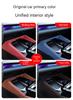 ABS Vaganza leather Central Control Gear Side Decorative Strips For BMW 5 Series G60 2025-2025 styles Car Interior Accessories