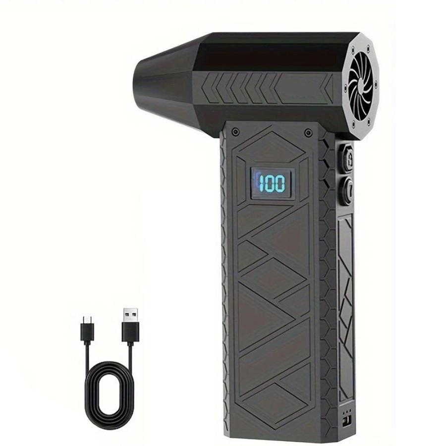 

Мини турбореактивный вентилятор, 180000 об/мин мини-воздуходувка ручной электрический бесщеточный двигатель с сильным нагнетателем воздуха скорость ветра 52 м/с промышленный воздуховод