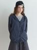 Themitten Hatto Hoodie Jacket (Navy Check)