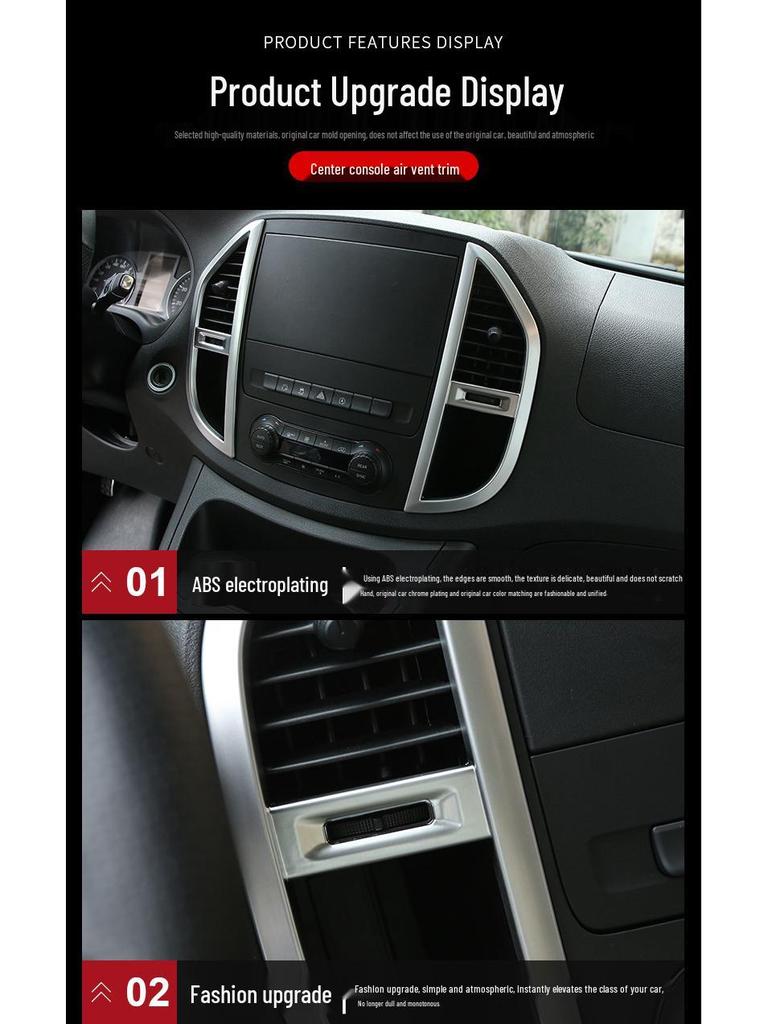 Viano/Vito Center Console Air Outlet & Navigation Trim Decoration Strip