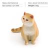 Cat Cartoon Pvc Sculpture With Realistic Form For Home Display Gift Childrens