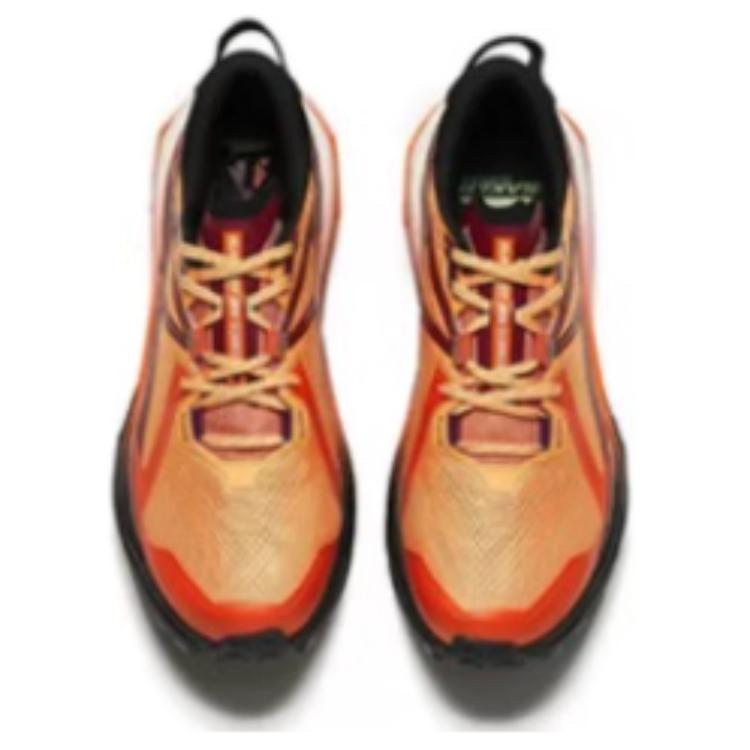 Anta Hunter 2 Fashion Comfortable Trendy Non-Slip Durable Low-Top Carbon Plate Running Shoes Women sneaker Yellow Black 122445516A-3