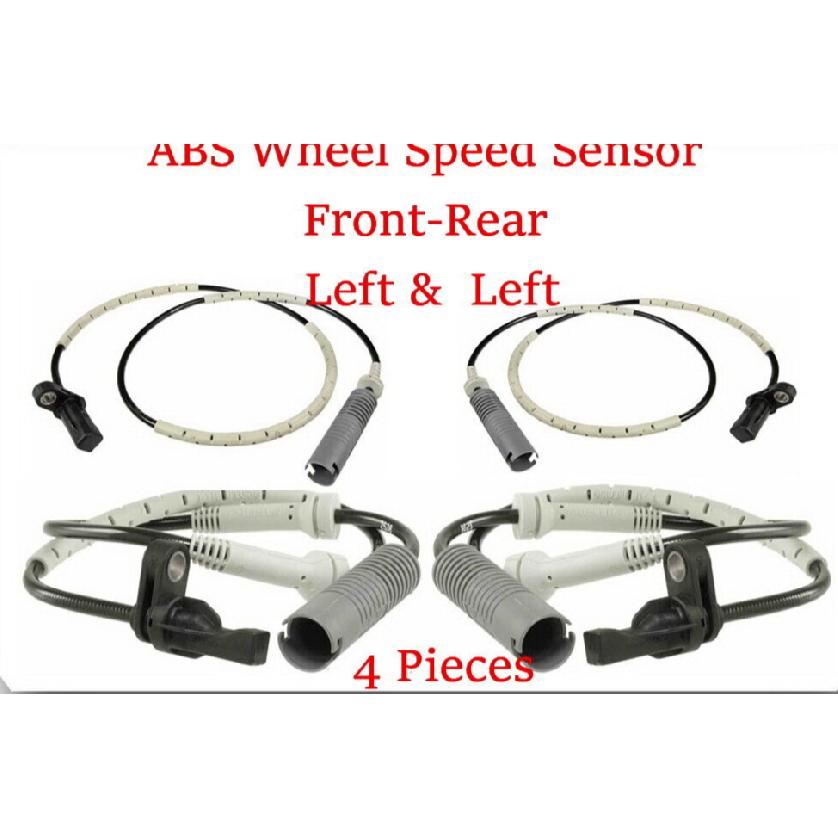 4 x  ABS Speed Sensor Front Rear Left & Right Fits: 323i 325i 328i