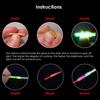 50PCS/lot 2.2-4.5mm S L Light Night Fishing Float Rod Lights Dark Glow Stick Useful Fishing Fluorescent Lightstick