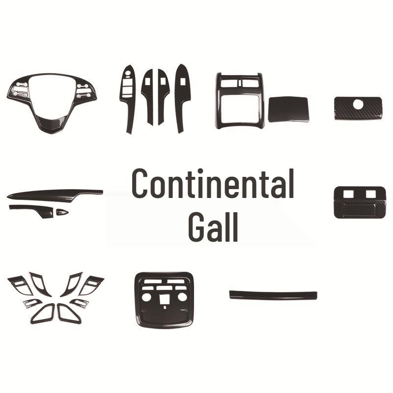 3D Peach Wood Carbon Fiber Interior Trim for 2014-2017 Cadillac ATS