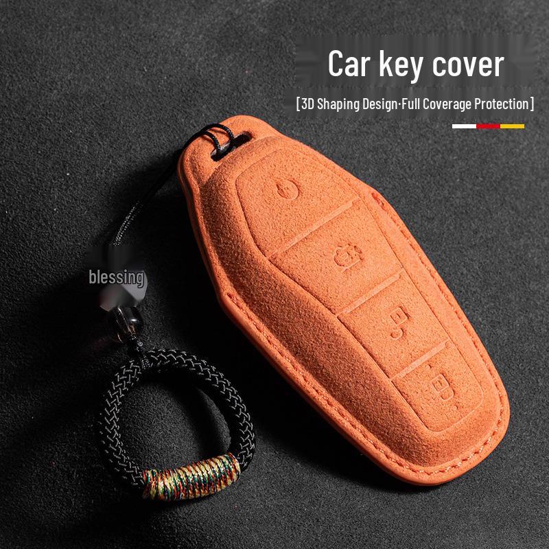 BYD Dolphin Key Cover for Han, Qin Plus DMI, Song L, Three-color Pro, Yuan, Tang, Seagull, Destroyer 05, Seal 06.