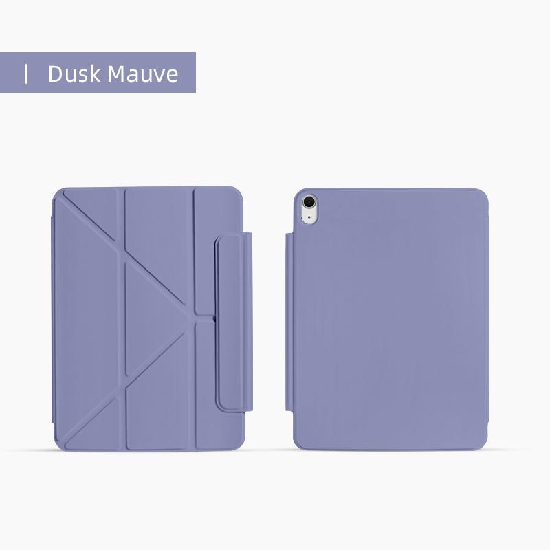 Etui do iPad Air 4/5/6/7(10,9/11-calowy)! Magnetyczne zamknięcie, dwustronne etui typu folio, składane w kształcie litery Y, wielokątne, inteligentna osłona z funkcją automatycznego wybudzania/usypiania