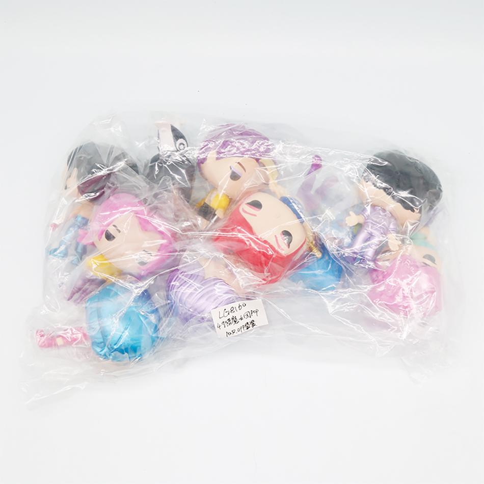 10Pcs/Set Kpop Demon Hunters Figure Demon Hunters Figures Huntrix Figures Toy Derpys Tiger Rumi Mira Zoey Sussy Figurine Gift