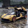 AAZL1 1:22 Pagani Huayra Dinastia Гіперкар Металевий Литий Модель Автомобіля Прикраса для Дому та Комп'ютерного Столу Святковий Подарунок