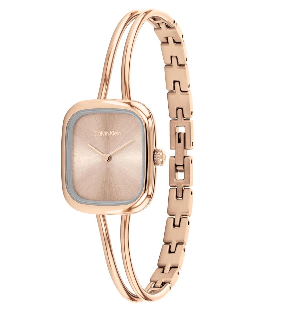 Watch ADORE Rose Gold Dial Stainless Steel Bracelet 25100133 [Calvin Klein][Authorized Import] Women's