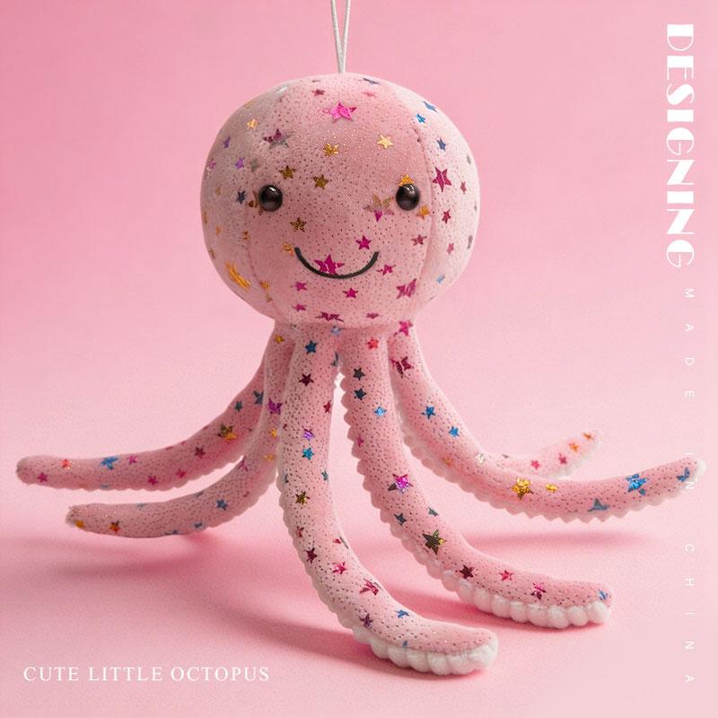 Oktopus Plüschtiere Entzückende Oktopus Stoffpuppe Kawaii Heimdeko Spielzeug Anhänger Weiche Kinderpuppen Kreatives Geburtstags Überraschungsgeschenk